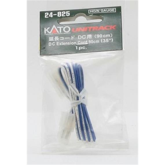 Kato 24-825 Verlängerungskabel blau-weiss - N (1:160)
