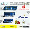 Kato 7074081 RhB Allegra ABe 8/12 3 teilig #3500 Arosa Design Digital - N (1:160)