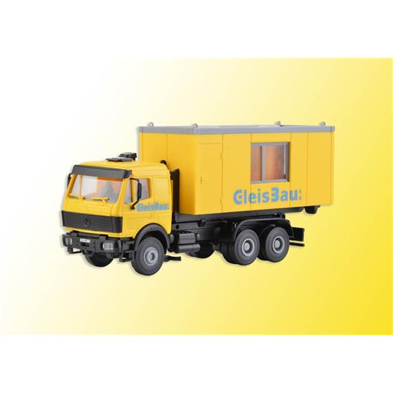 Kibri 16310 MB LP Wechsellader mit GleisBau Bürocontainer HO