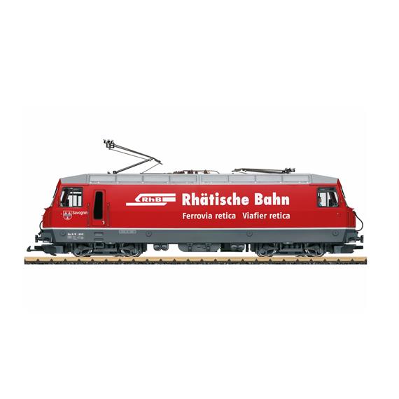 LGB 21430 Elektrolokomotive Ge 4/4 III 644 RhB "Savognin", mfx/DCC mit Sound, Spur G