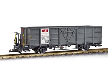 LGB 40881 RhBHochbordwagen mit neuer Betriebsnummer 8511 - Spur G IIm (1:22,5)