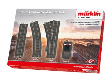 Märklin 24900 Start up - C-Gleis-Ergänzungspackung C1 - H0 (1:87)