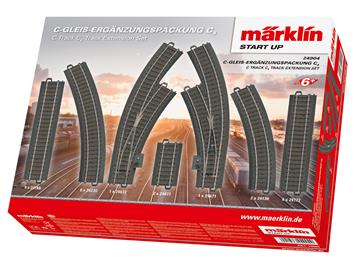Märklin 24904 Start up - C-Gleis-Ergänzungspackung C4 - H0 (1:87)