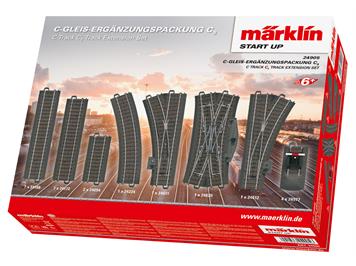 Märklin 24905 Start up - C-Gleis-Ergänzungspackung C5 - H0 (1:87)
