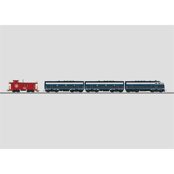 Märklin 37618 Dreifacheinheit US EMD F7 Baltimore and Ohio, mfx mit Sound - H0 (1:87)