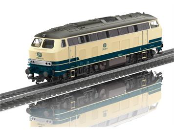 Märklin 39215 Diesellokomotive BR 218 der DB, AC 3L, digital mfx+ mit Sound- H0 (1:87)