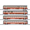 Märklin 42190 SBB 4er Personenwagen-Set Swiss Express, AC 3L - H0 (1:87)