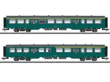 Märklin 43547 Personenwagen-Set M2 SNCB, H0 (1:87)