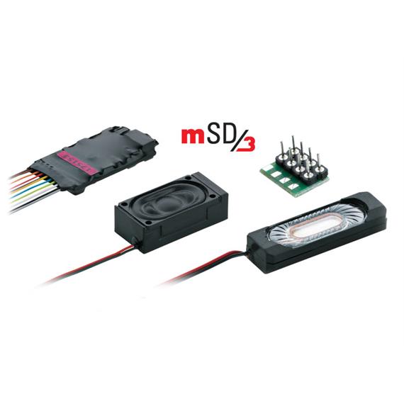 Märklin 60986 SoundDecoder mSD3 Diesellok-Geräusch NEM-652 - H0