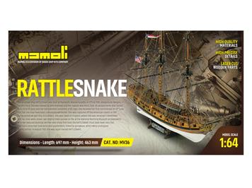 Mamoli 21736 Rattlesnake, Bausatz 1:64