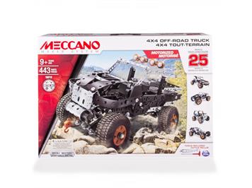 Meccano TECH 16212 25-Multimodell-Set 4x4 Truck 443 Teile