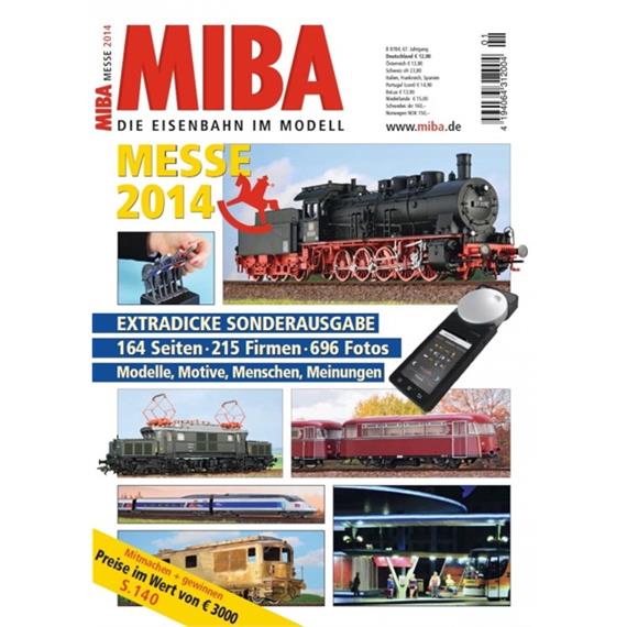 MIBA 1401401 - Messeheft 2014 - extra dicke Sonderausgabe