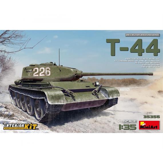 MiniArt 35356 T-44 mit Interieur - Massstab 1:35