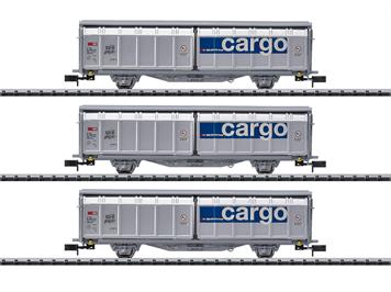 Minitrix 15282 Güterwagen-Set SBB Cargo (3) N