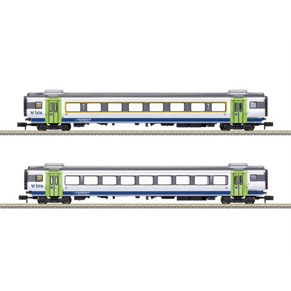 Minitrix 18294 Schnellzugwagen-Set "GOLDENPASSLINIE", 2teilig - N (1:160)