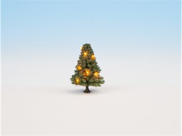 Noch 22111 beleuchteter Weihnachtsbaum grün mit 10 LED