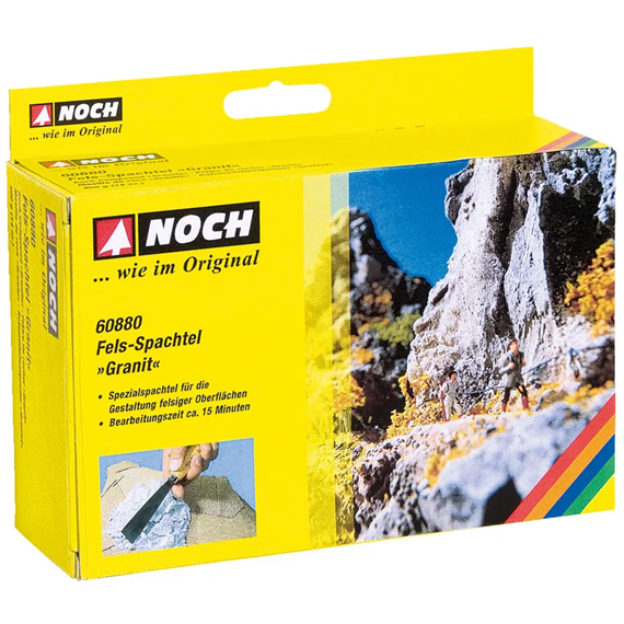 Noch 60880 Fels-Spachtel “Granit”, grau