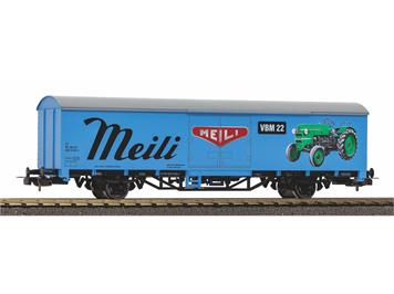 PIKO 27728 SBB gedeckter Güterwagen Meili Traktoren, Ep IV - H0 (1:87)