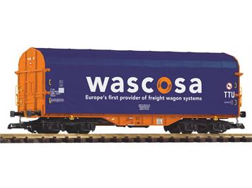 PIKO 37748 Schiebeplanenwagen Shimmns-tu 718 Wascosa VI, Spur G IIm (1:22,5)