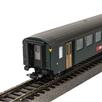 PIKO 96778 SBB Personenwagen EW I 2. Klasse grün, neue Schrift und grauem Dach, Ep V | Bild 3