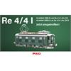 PIKO 96881 SBB E-Lok Re 4/4 I 1.Serie 401 grün Ursprung,DCS Ep III, H0 (1:87)