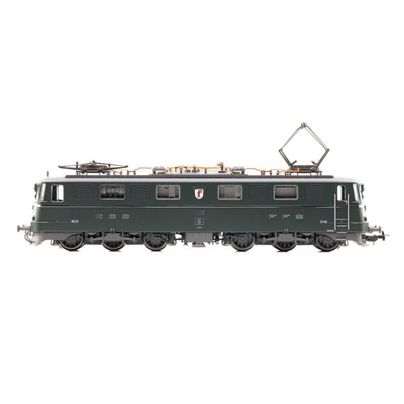 PIKO 97215 SBB Kantonslok Ae 6/6 11409 BASELLAND grün, Ep. IV, ACS - H0 (1:87)