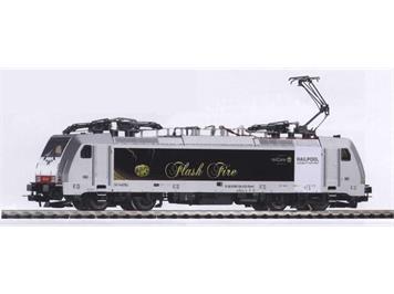 PIKO 97720 Elektrolok BR 186 RAILPOOL "Flash Fire", Gleichstrom DC, H0 (1:87)