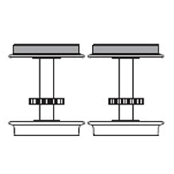 PIKO ET 59540-30 Radsatz DC mit Haftreifen (2)