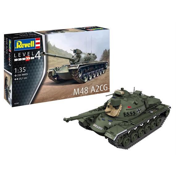 Revell 03287 M48 A2CG, Massstab 1:35