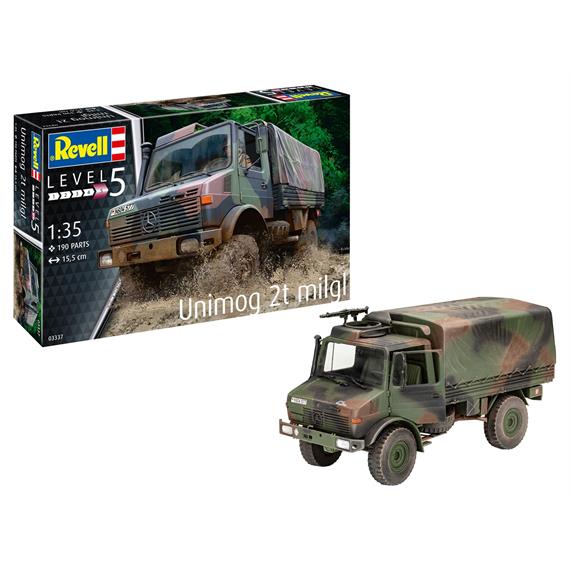 Revell 03337 Unimog 2T milgl - Massstab 1:35