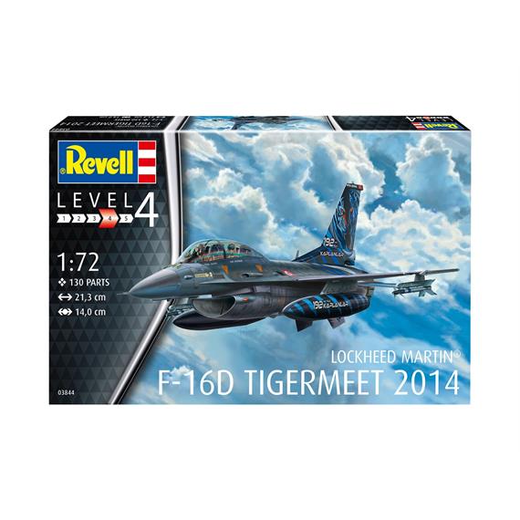 Revell 03844 Lockheed Martin F-16D Tigermeet 2014 - Massstab 1:72