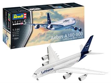 Revell 03872 Airbus A380-800 Lufthansa "New Livery" - Massstab 1:144