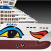 Revell 05230 Cruise Ship AIDA (AIDAblu, sol, mar or stella) - Massstab 1:400 | Bild 6