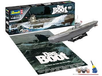 Revell 05675 Gift Set Movie Set DAS BOOT 40th Anniversary - Maßstab: 1:144