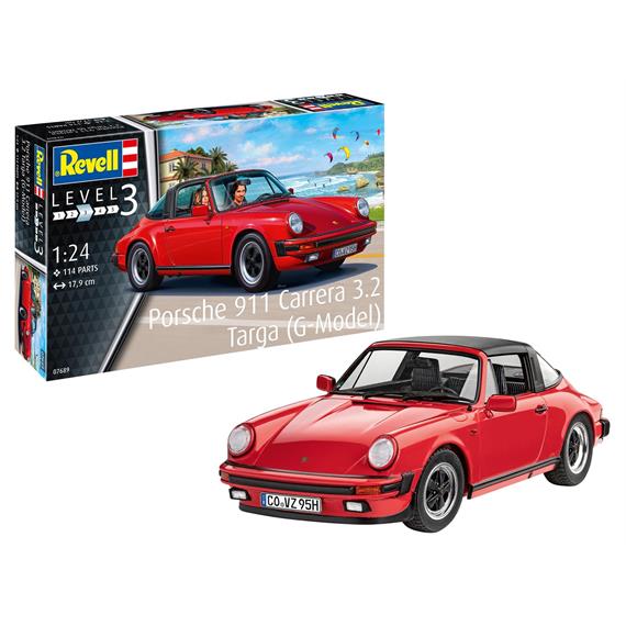 Revell 07689 Porsche 911 G Model Targa Massstab 1:24