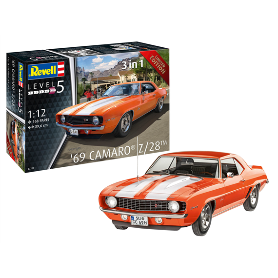 Revell 07727 '69 Camaro® Z-28™ - Massstab 1:12