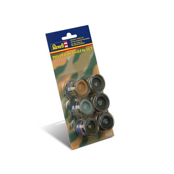 Revell 32340 Militärfarbset / Nato-Farben 6 Stk. assortiert