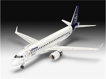 Revell 63883 Model Set Embraer 190 Lufthansa, 1:144