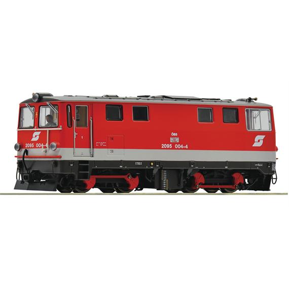 Roco 33295 Diesellokomotive 2095 004-4, ÖBB, DC 2L, digital DCC mit Sound - H0e