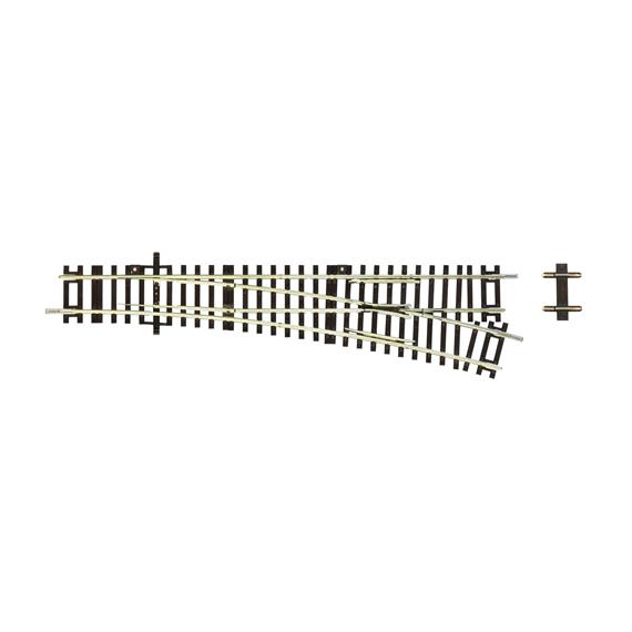 Roco 42443 Line 2,1 mm Weiche rechts 15° (Ersetzt Nr. 42441) - H0 (1:87)