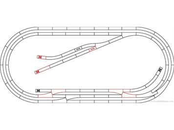 Roco 61104 GeoLine Gleisset E