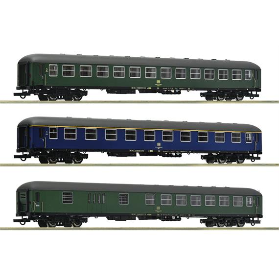 Roco 6200051 3-tlg. Set 1: D 377 „Hispania-Express“, DB - H0 (1:87)