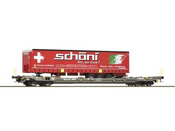 Roco 6600065 Taschenwagen, Gattung Sdgnss/T5 HUPAC T5 Schöni, Ep VI - H0 (1:87)