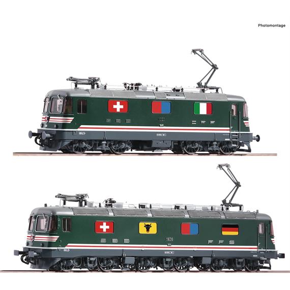 Roco 71414 SBB E-Lok Doppeltraktion Re 10/10 „100 Jahre Gotthardbahn“, DC 2L, H0