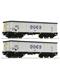 Roco 76731 2-tlg. Set: Offene Güterwagen, Ecco Rail