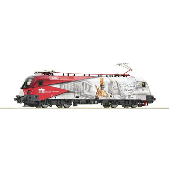 Roco 78667 Elektrolokomotive 1116 200-7 „Demokratie in Bewegung“, ÖBB, AC mit Sound