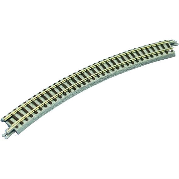 Rokuhan 97014 R014 Gleis gebogen R245-30°, 6 Stück - Z (1:220)