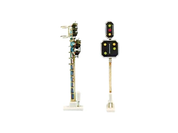 Schneider 2204 SBB Hauptsignal mit Vorsignal 7 LED 69mm - H0 (1:87)