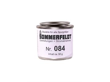 Sommerfeldt 084 Farbe basaltgrau RAL 7012 für Fahrdraht (ca. 50 g)