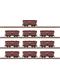 TRIX 24266 Selbstentladewagen-Set 10-teilig OOt Oldenburg der DRG - H0 (1:87)